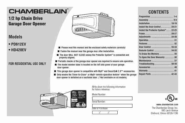 Chamberlain 1 2 Hp Manual-page_pdf